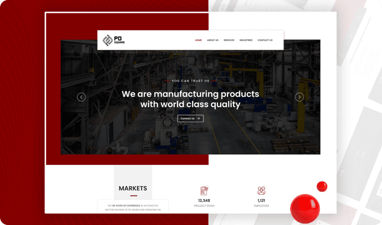 Custom Web Development for Industries