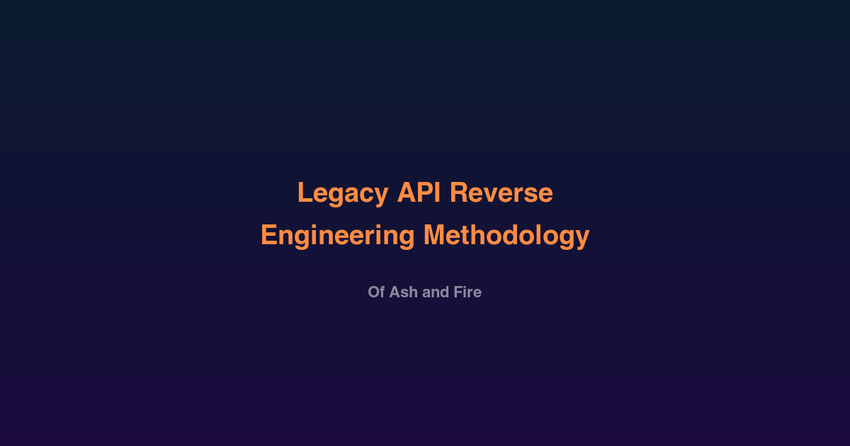 Reverse Engineering a Legacy CRM API for ISP Integration